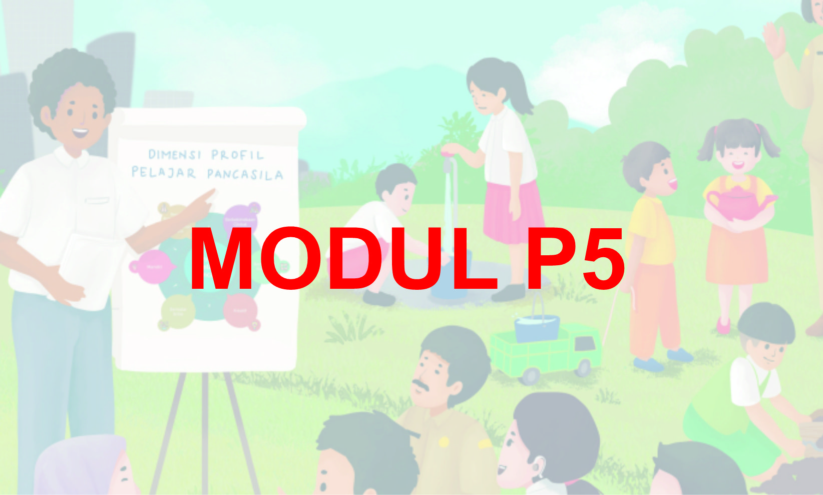 Download Modul P5, Proyek Penguatan Profil Pelajar Pancasila