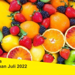 harga buah - buahan juli 2022