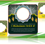 10+ Twibbon Selamat Tahun Baru Islam 1444 H Tahun 2022