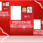 5+ Twibbon Dirgahayu ke- 417 Kabupaten Kendal Tahun 2022