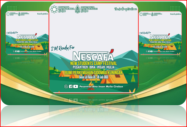 Twibbon Nescafa ( New Student Camp Festival ) Tahun 2022