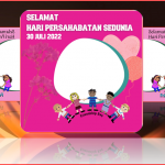 Twibbon Hari Persahabatan Sedunia Tahun 2022