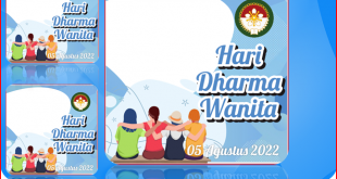 5+ Twibbon Dirgahayu Dharma Wanita Tahun 2022