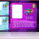 5 Twibbon Dirgahayu Kabupaten Bantul ke- 191 Tahun 2022
