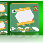 Twibbon Happy Milad ke- 21 FBR Tahun 2022