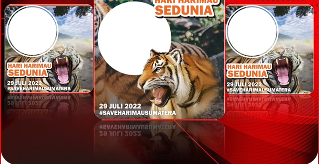 5 Twibbon Hari Harimau Sedunia Tahun 2022