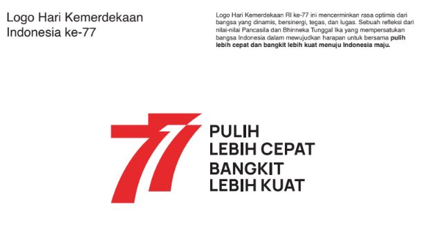 logo resmi hut kemerdekaan RI 2022