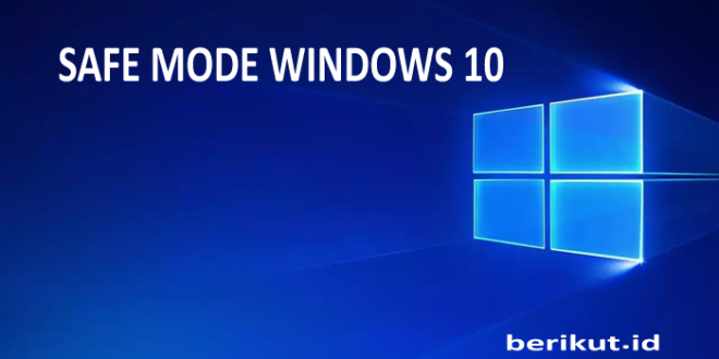 safe mode windows 10