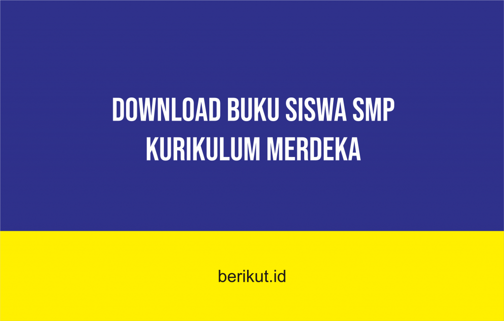 buku siswa smp dan buku guru smp kurikulum merdeka