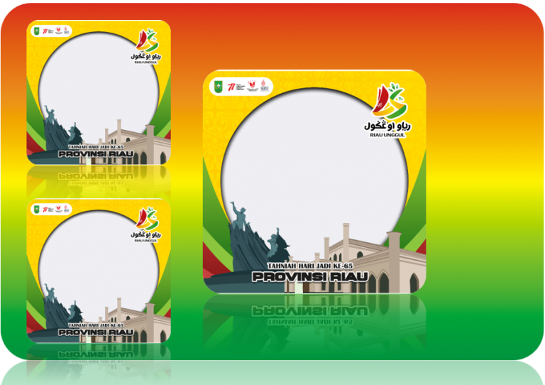 Twibbon TAHNIAH HARI JADI KE-65 PROVINSI RIAU 2022
