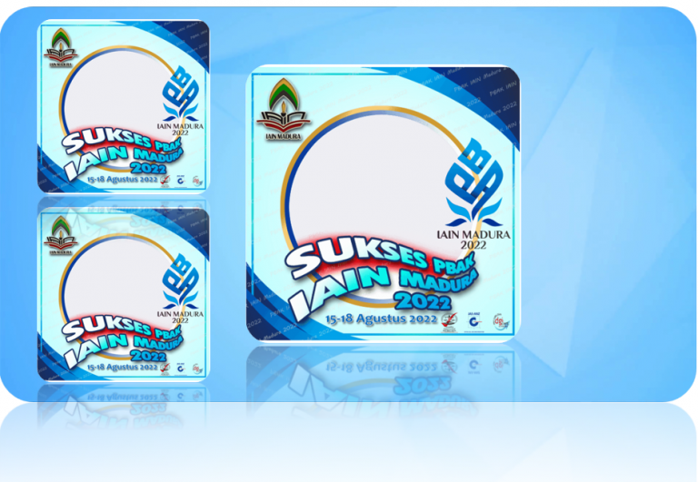 Twibbon Sukses PBAK IAIN MADURA Tahun 2022