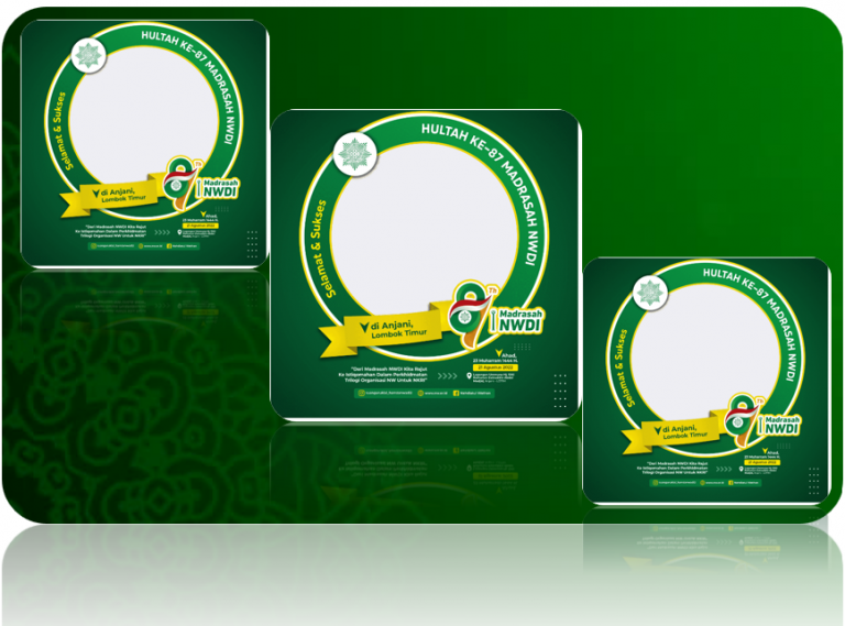 Twibbon HULTAH KE - 87 MADRASAH NWDI Tahun 2022