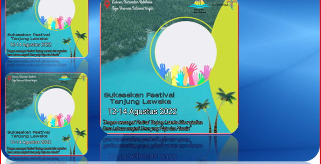 Twibbon Sukseskan Festival Tanjung Lawaka 2022