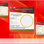 Twibbon PENGANUGERAHAN & FESTIVAL LITERASI GLN GAREULIS JABAR 2022
