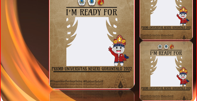 Twibbon Im Ready For PKKMB Universitas Negeri Gorontalo 2022
