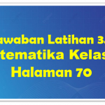 Jawaban Latihan 3.1 Soal No 5 Matematika Kelas 10 Halaman 70