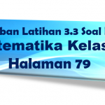 Jawaban Latihan 3.3 Soal No 1 Matematika Kelas 10 Halaman 79