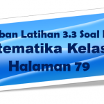 Jawaban Latihan 3.3 Soal No 2 Matematika Kelas 10 Halaman 79