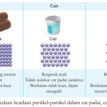Model Partikel dalam Zat Padat, Cair, dan Gas