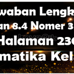 Jawaban Latihan Mandiri 8.4 Soal No 3 dan 4 Matematika Halaman 230 Kelas 10