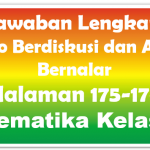 Jawaban Matematika Halaman 175-176 Kelas 10