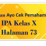 Jawaban Ayo Cek Pemahaman Soal No 1 IPA Kelas X Halaman 73