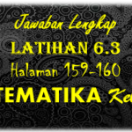 Jawaban Latihan 6.3 Matematika Halaman 159-160 Kelas 10