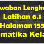 Jawaban Latihan 6.1 Matematika Halaman 153 Kelas 10