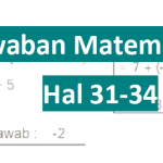Kunci Jawaban Matematika Kelas 7 Hal 31-34