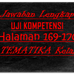 Jawaban Uji Kompetensi Matematika Halaman 169-170 Kelas 10