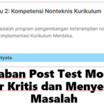 Jawaban Post Test Modul 2 Topik 11