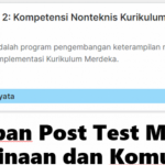 Jawaban Post Test Modul 3 Topik 11