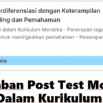 Jawaban Post Test Modul 1 Topik 13