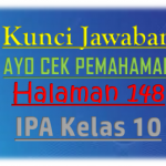 Kunci Jawaban IPA Halaman 148 Kelas 10