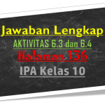 Kunci Jawaban IPA Halaman 136 Kelas 10