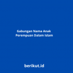 Gabungan Nama Anak Perempuan Dalam Islam