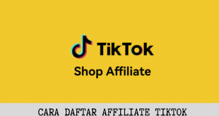 Cara Daftar Affiliate Tiktok