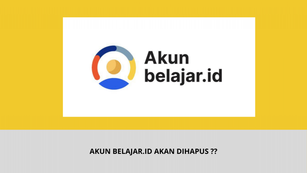 Akun belajar.id dihapus